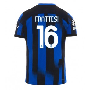 Inter Milan Davide Frattesi #16 Replika Hjemmebanetrøje 2023-24 Kortærmet